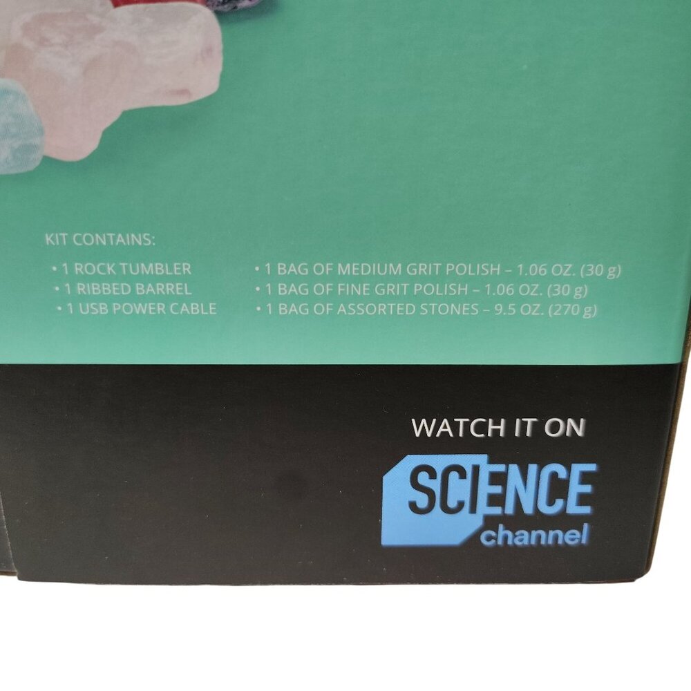 Discovery Mindblown Rock Tumbler Motorized Stone Polishing Kit Ages 8+ - Picture 7 of 9